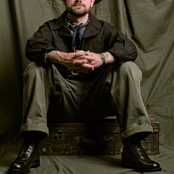 MONTGOMERY BOOTS / HORWEEN LEATHER SHF / BLACK