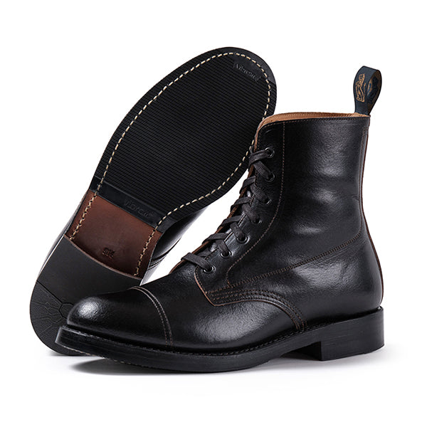 MONTGOMERY BOOTS / HORWEEN LEATHER SHF / BLACK