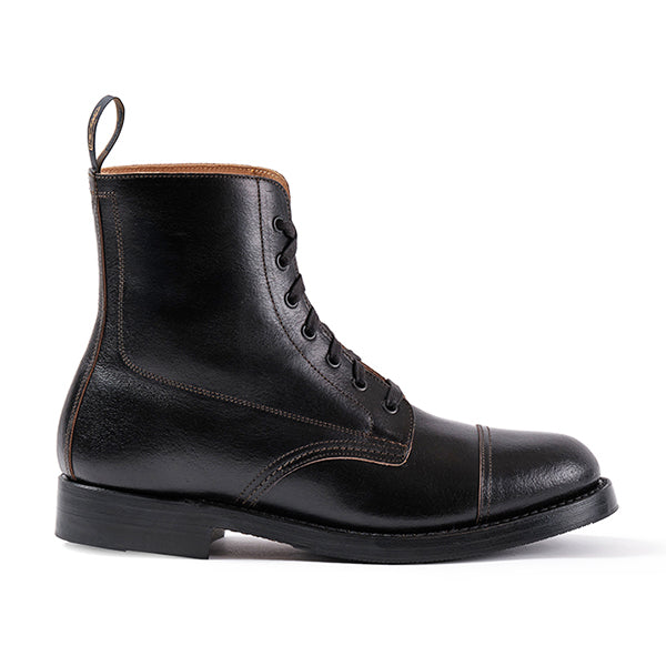 MONTGOMERY BOOTS / HORWEEN LEATHER SHF / BLACK