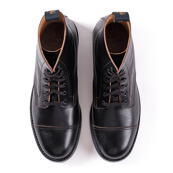 MONTGOMERY BOOTS / HORWEEN LEATHER SHF / BLACK