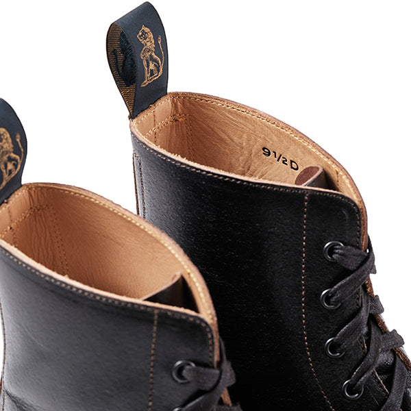 MONTGOMERY BOOTS / HORWEEN LEATHER SHF / BLACK