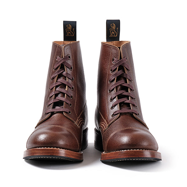 MONTGOMERY BOOTS / HORWEEN LEATHER SHF / HAVANA