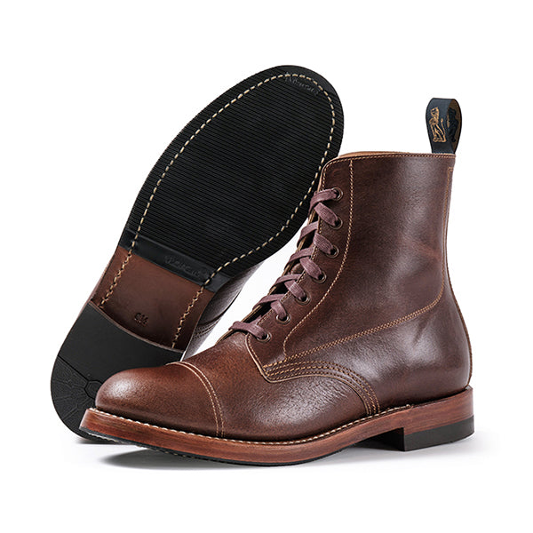 MONTGOMERY BOOTS / HORWEEN LEATHER SHF / HAVANA