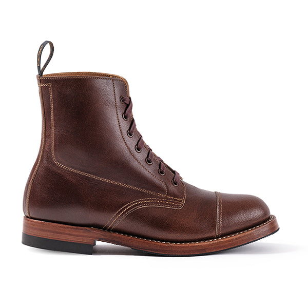 MONTGOMERY BOOTS / HORWEEN LEATHER SHF / HAVANA
