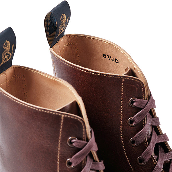 MONTGOMERY BOOTS / HORWEEN LEATHER SHF / HAVANA