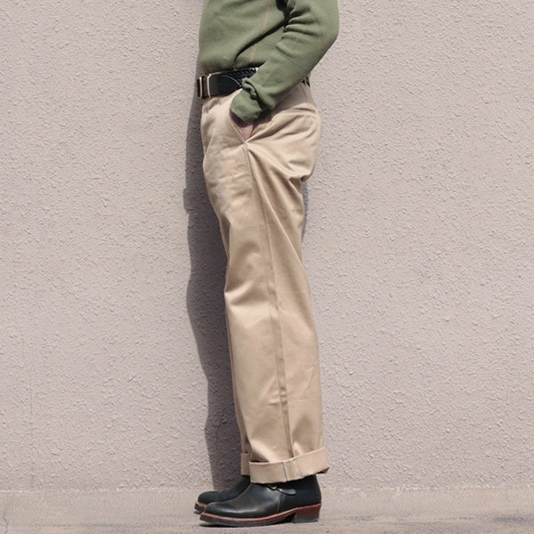 EARLY MILITARY CHINOS 1945 MODEL / BEIGE
