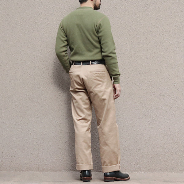 EARLY MILITARY CHINOS 1945 MODEL / BEIGE