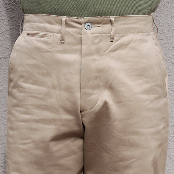 EARLY MILITARY CHINOS 1945 MODEL / BEIGE