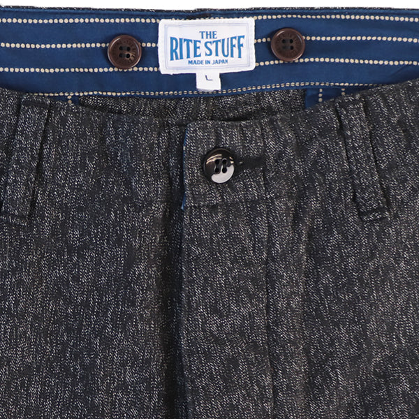 DAYBREAK SALT & PEPPER WORK PANTS / GRAINED CHAMBRAY