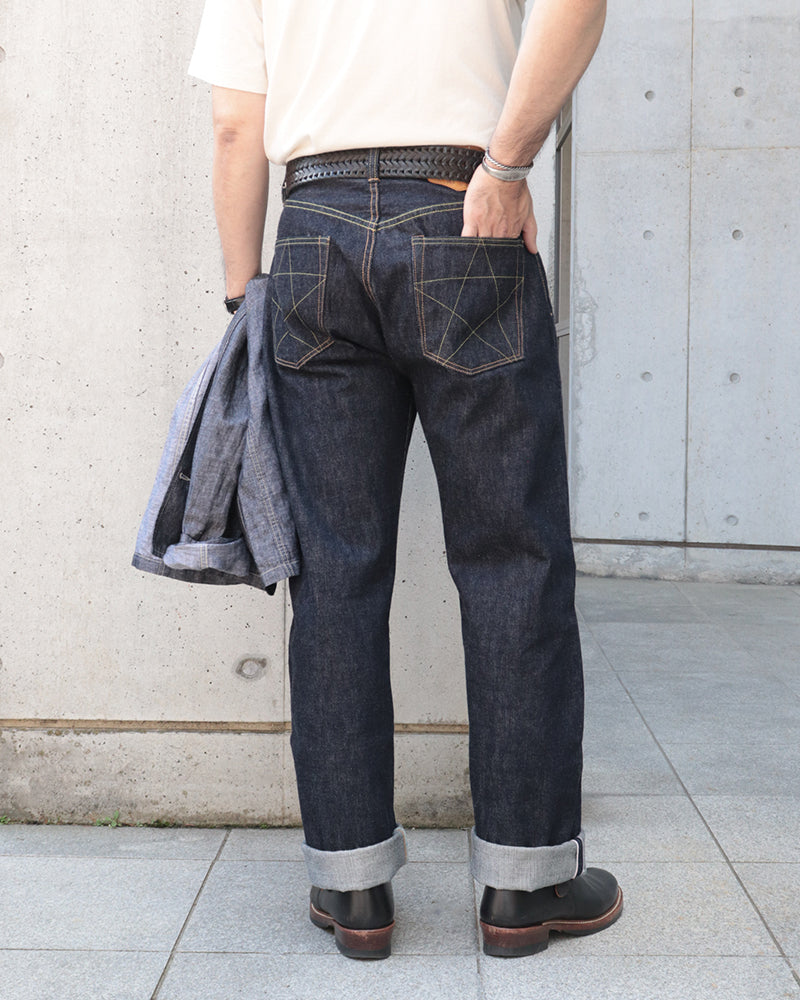 UNION STAR JEANS / 14.25oz INDIGO DENIM / ONE WASH MODEL
