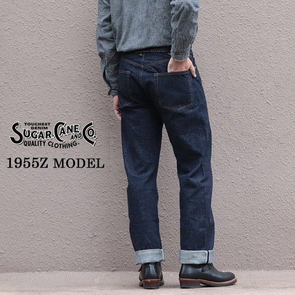 1955Z MODEL ZIPPER FLY / 14oz DENIM / ONE WASH MODEL