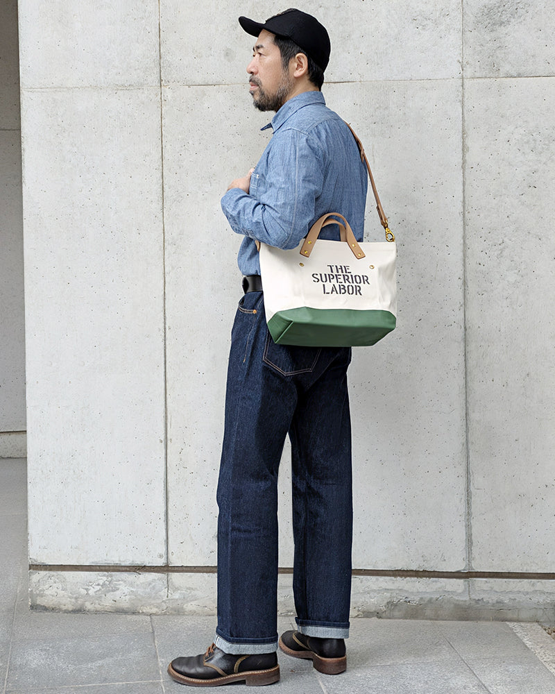 ENGINEER SHOULDER BAG / CANVAS TOTE BAG / XS SIZE / 4 COLORS