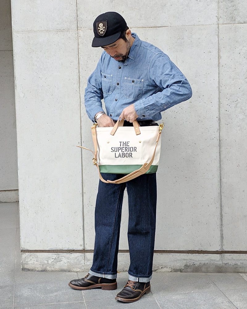 ENGINEER SHOULDER BAG / CANVAS TOTE BAG / XS SIZE / 4 COLORS