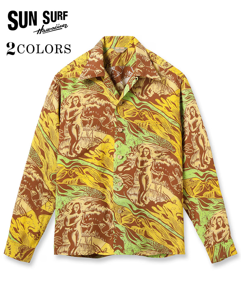 HAWAIIAN SHIRT / GAUGUIN WOODCUT MYSTIC / SPECIAL EDITION