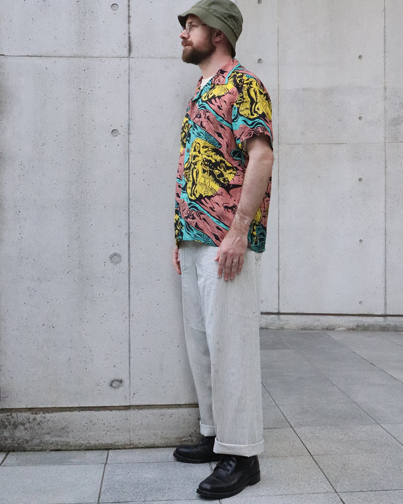 HAWAIIAN SHIRT / GAUGUIN WOODCUT MYSTIC / SPECIAL EDITION