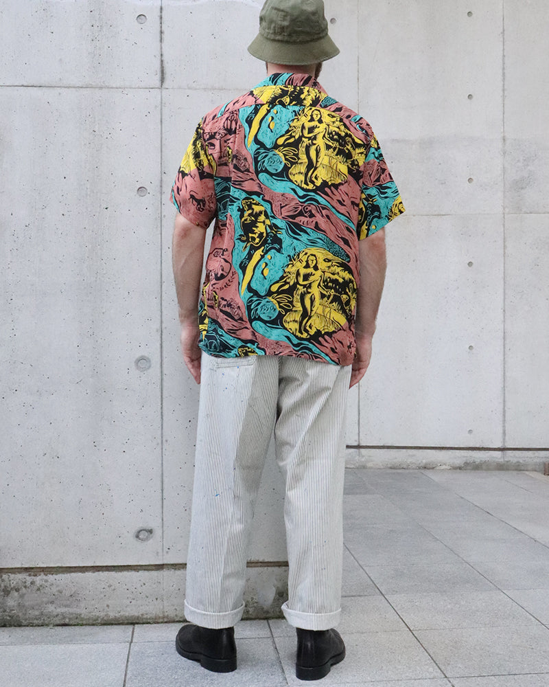 HAWAIIAN SHIRT / GAUGUIN WOODCUT MYSTIC / SPECIAL EDITION