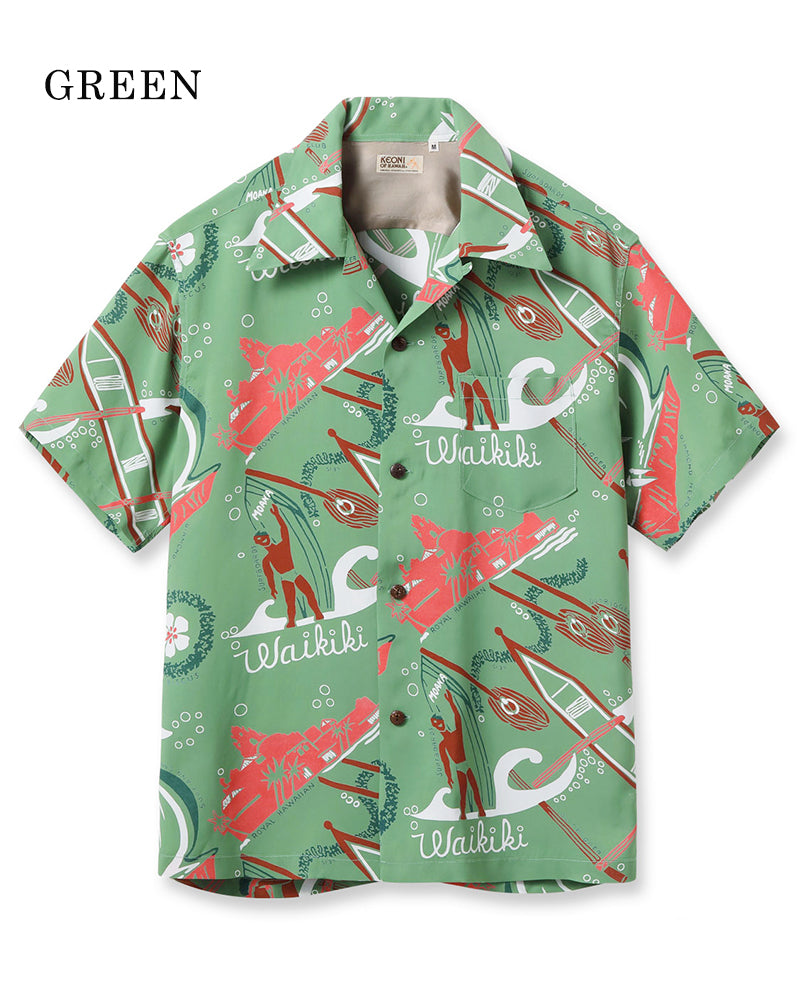 HAWAIIAN SHIRT / WAIKIKI SAND by JOHN MEIGS