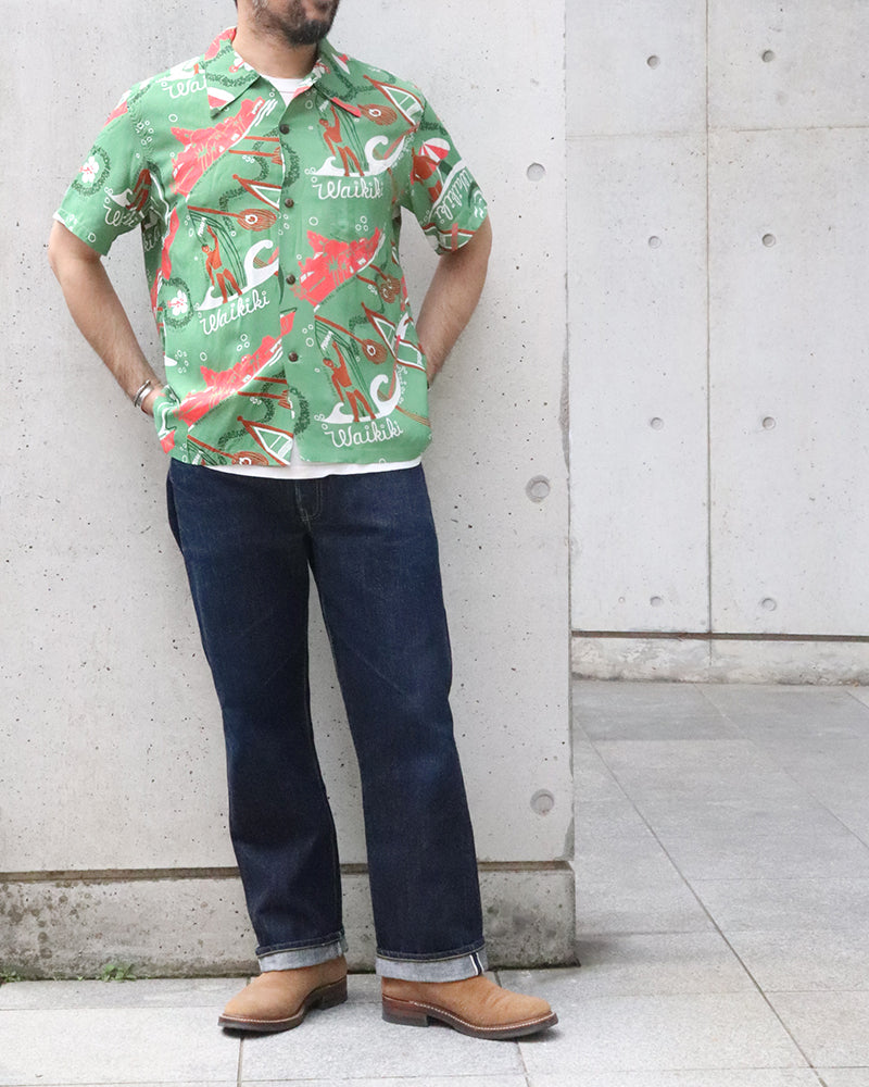 HAWAIIAN SHIRT / WAIKIKI SAND by JOHN MEIGS