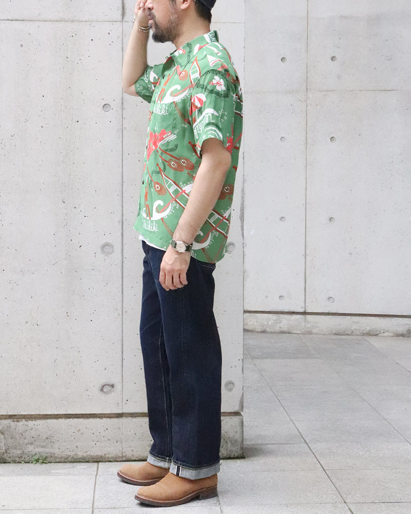 HAWAIIAN SHIRT / WAIKIKI SAND by JOHN MEIGS