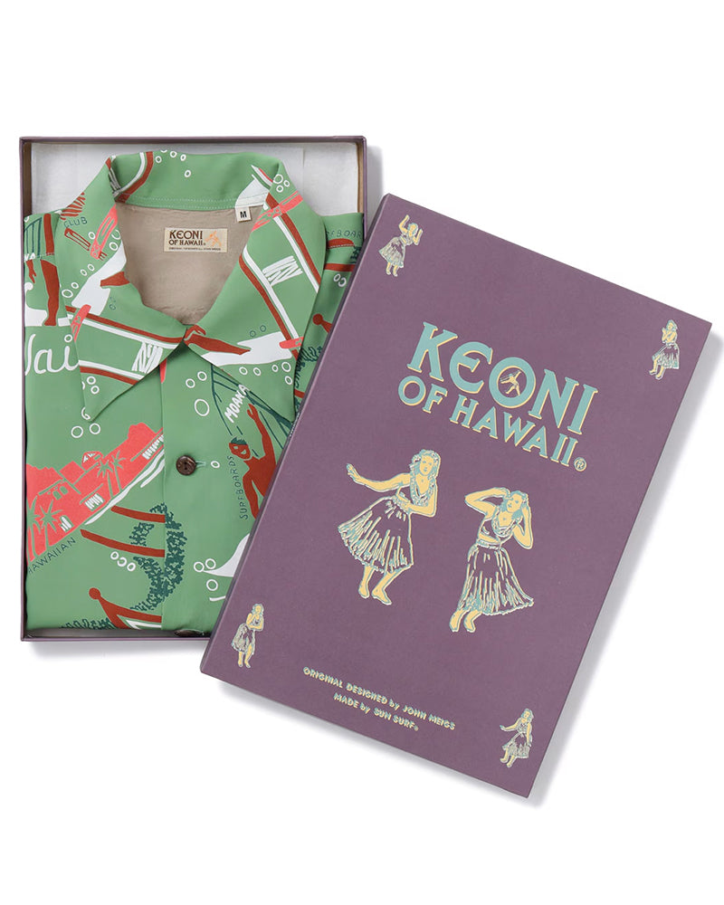 HAWAIIAN SHIRT / WAIKIKI SAND by JOHN MEIGS