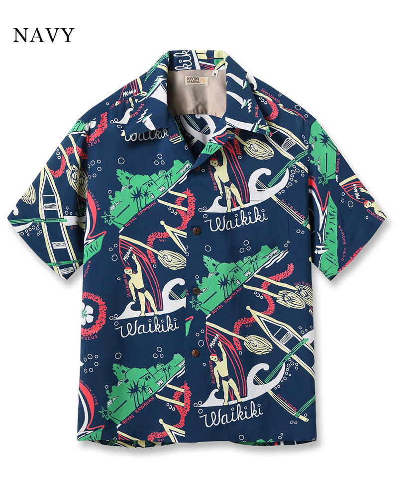 HAWAIIAN SHIRT / WAIKIKI SAND by JOHN MEIGS