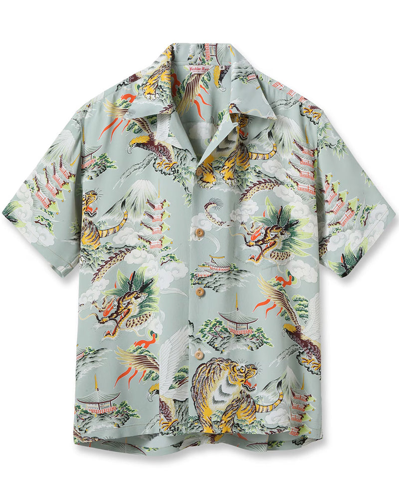 HAWAIIAN SHIRT SPECIAL EDITION / EAGLE, TIGER, DRAGON