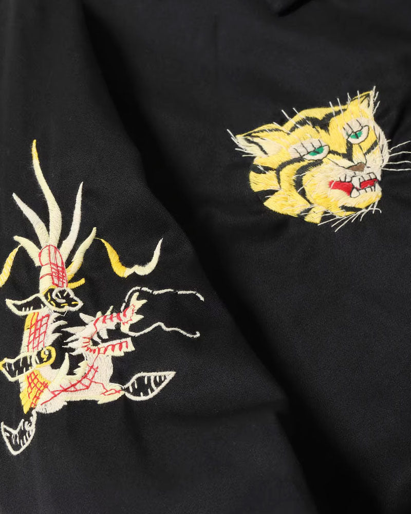 VIETNAM JACKET / MID 1960s STYLE COTTON / VIETNAM MAP