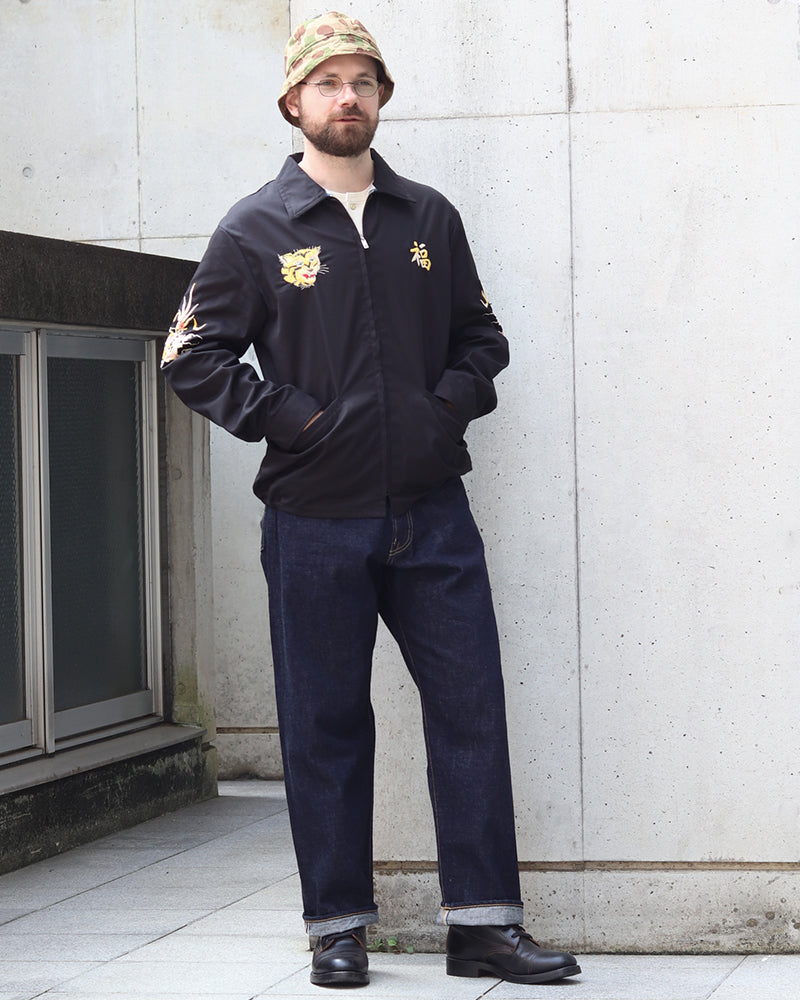 VIETNAM JACKET / MID 1960s STYLE COTTON / VIETNAM MAP