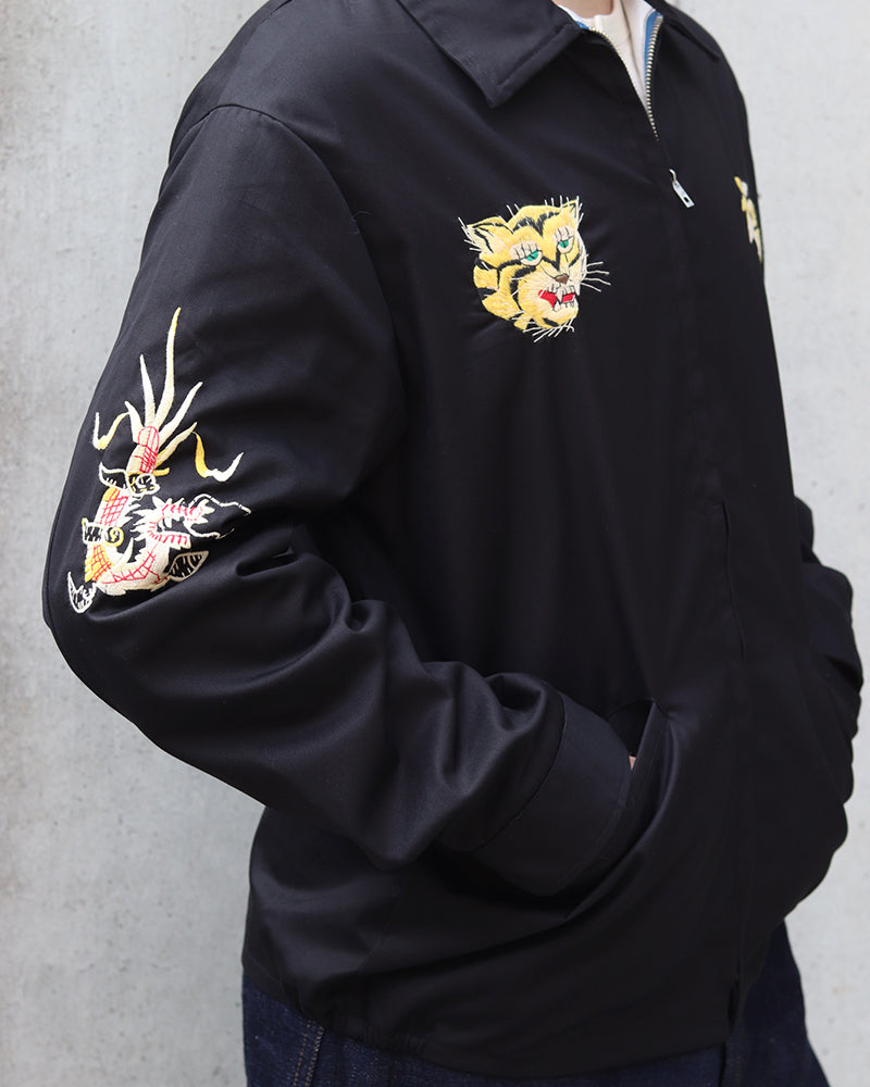 VIETNAM JACKET / MID 1960s STYLE COTTON / VIETNAM MAP