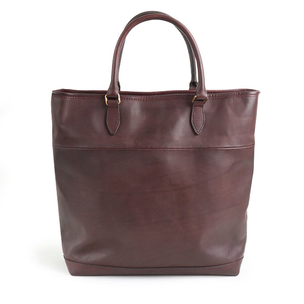 LEATHER NELSON 2 WAY BAG / COW HIDE / BROWN