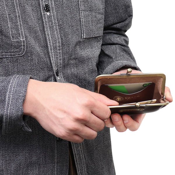 LEATHER VOYAGE COIN PURSE / ITALIAN LEATHER