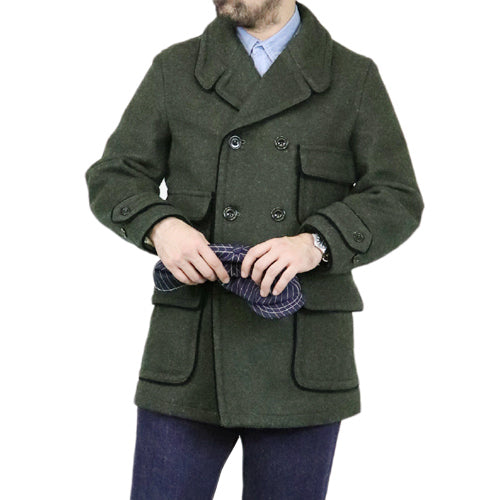 WOOLMELTON TAILORED SINGLE-BREASTED COAT