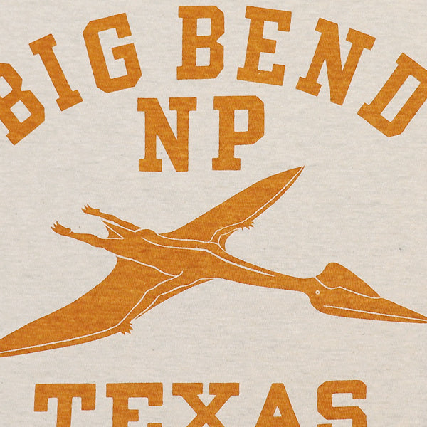 T-SHIRT / BIG BEND / HOME of U.S. SERIES / VINTAGE STYLE LIGHT WEIGHT JERSEY / OATMEAL