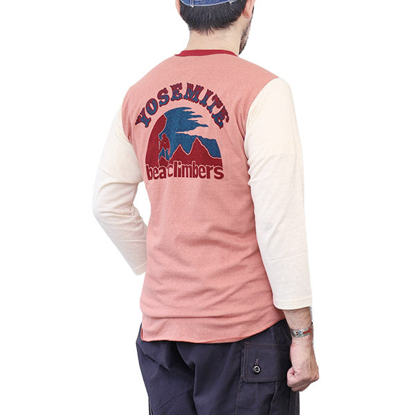 4/5 SET-IN SLEEVE SHIRT / YOSEMITE NATIONAL PARK / VINTAGE STYLE LIGHT WEIGHT JERSEY