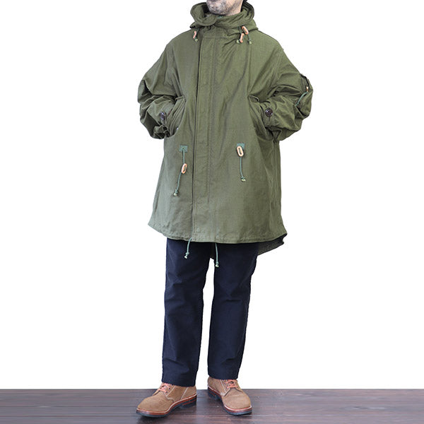M-1948 PARKA-SHELL / 1940-1950s CIVILIAN MILITARY STYLE CLOTHING