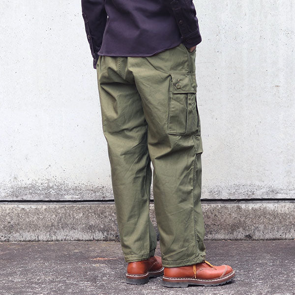JUNGLE FATIGUES / SULFIDE DYED MILITARY BACK SATIN / OLIVE