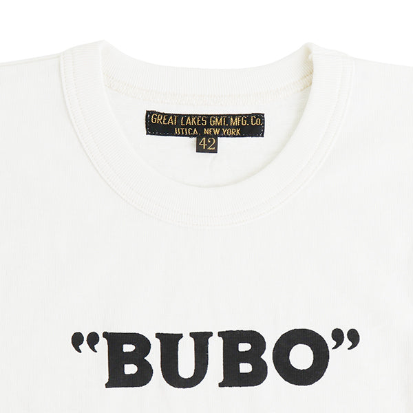 T-SHIRT BUBO / WIDE FIT BODY /  MEDIUM WEIGHT JERSEY / OFF-WHITE