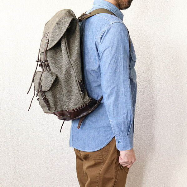 PRE-ORDER / SWISS ARMY RUCKSACK / DARK GREEN