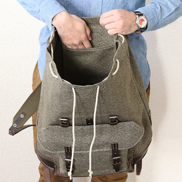 PRE-ORDER / SWISS ARMY RUCKSACK / DARK GREEN