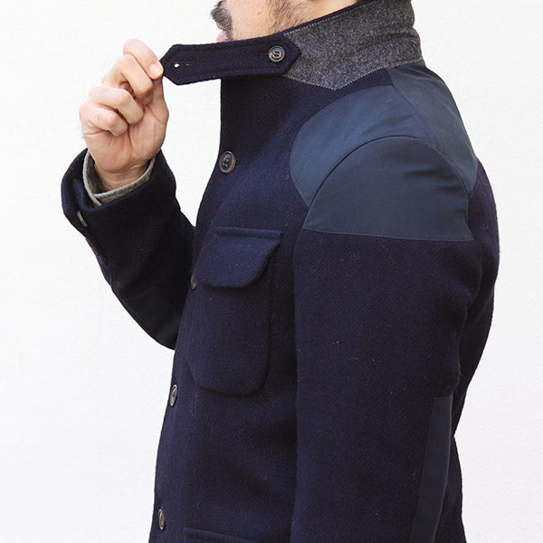 CLASSIC MALLORY JACKET / HARRIS TWEED × VENTILE / DARK NAVY — SPEEDWAY