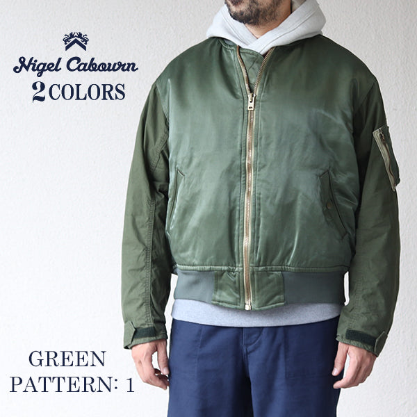 NIGEL CABOURN MA-1 MODIFIED JACKET COLORS MAIN LINE — SPEEDWAY