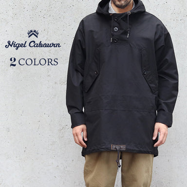 NIGEL CABOURN × LYBRO US SMOCK COTTON NYLON 2 COLORS