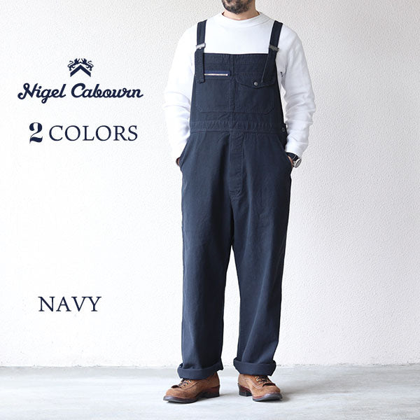 カラーネイビーNigel Cabourn LYBRO DUNGAREE