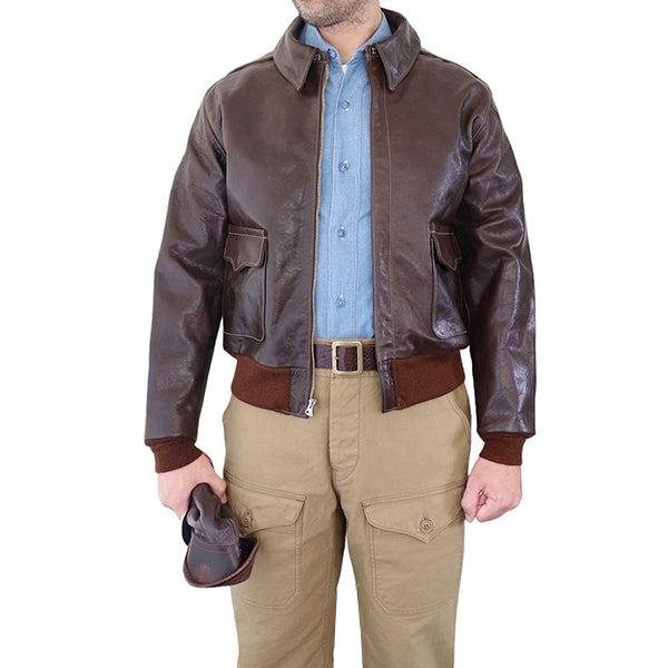 TYPE A-2 / ROUGH WEAR CONTRACT 27752 MODEL / HORSEHIDE SEAL ...