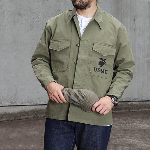 USMC P-53 SHIRT / OLIVE HBT — SPEEDWAY