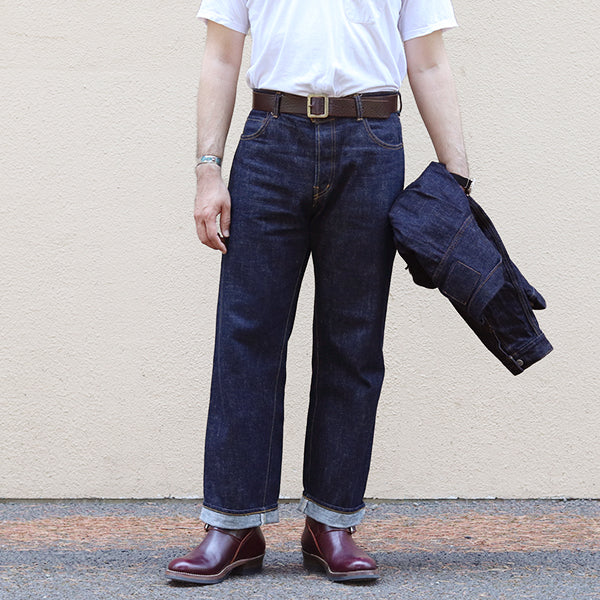 1954 XX 5 POCKET JEANS / 13oz INDIGO DENIM / ONE WASH MODEL — SPEEDWAY