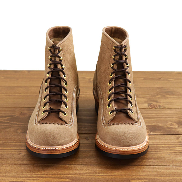PRE-ORDER 2023 / DONKEY PUNCHER BOOTS / HORWEEN LEATHER CXL / NATURAL ROUGHOUT