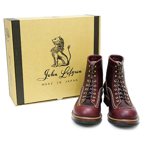 DONKEY PUNCHER BOOTS / HORWEEN LEATHER CXL / BURGUNDY