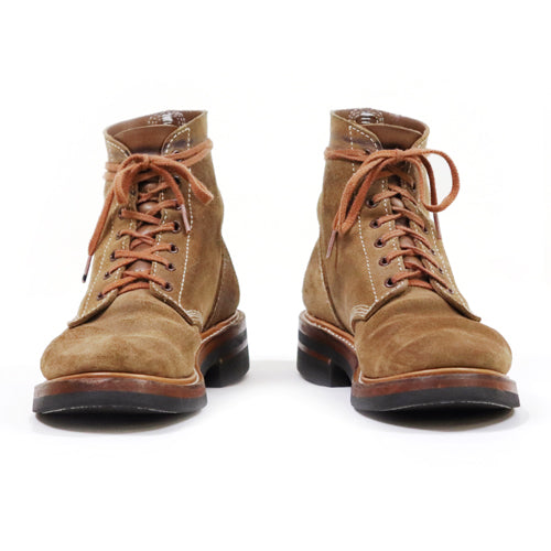 M-43 SERVICE SHOES / HORWEEN LEATHER CXL / NATURAL ROUGHOUT — SPEEDWAY