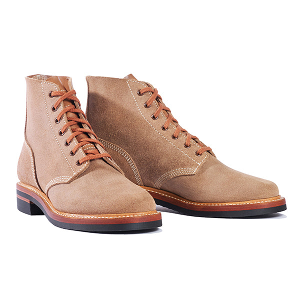 M-43 SERVICE SHOES / HORWEEN LEATHER CXL / NATURAL ROUGHOUT — SPEEDWAY